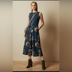 NWT Ted Baker Birgiit Savanna Print Jumpsuit ❤️